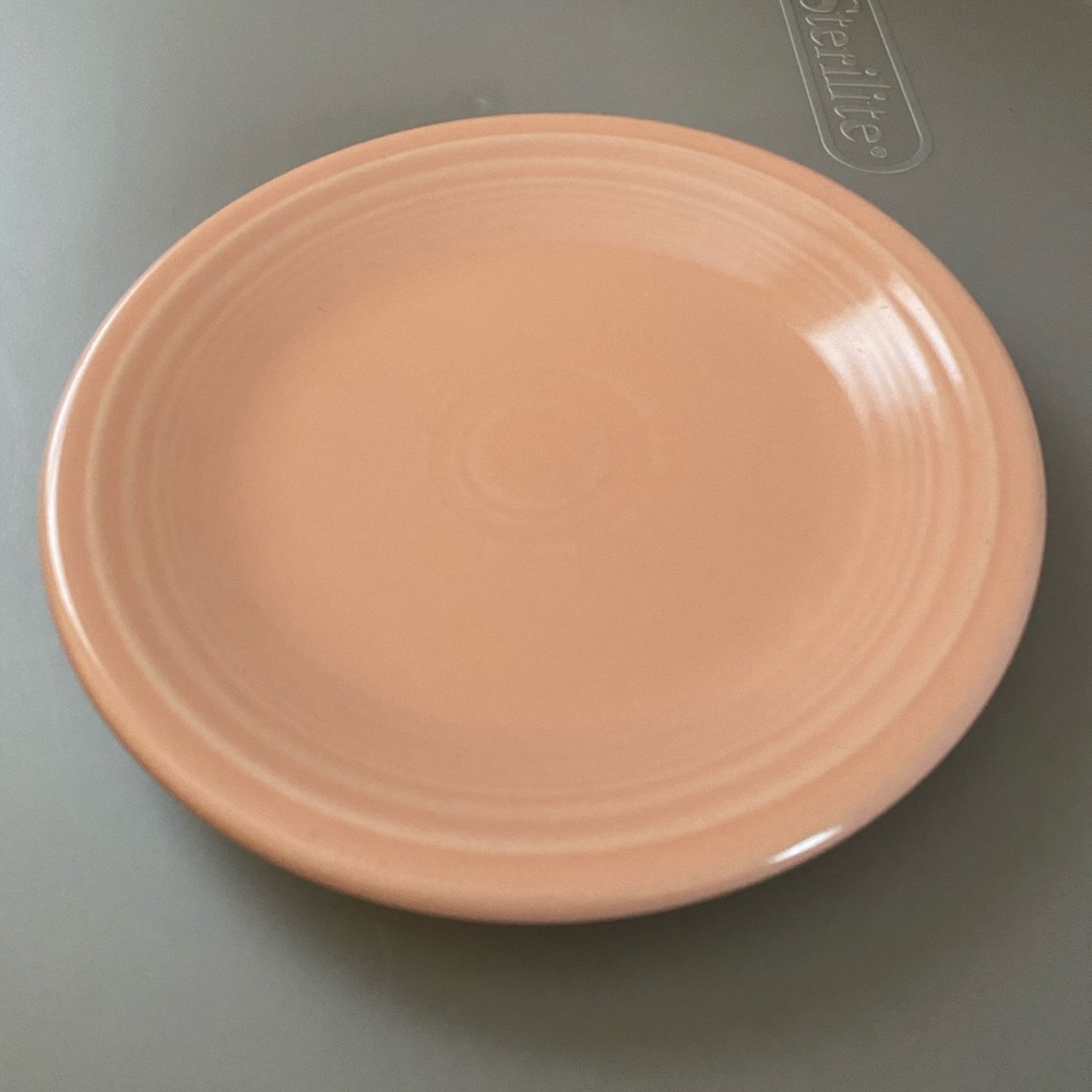 Fiesta Apricot Salad Plate retired 1998